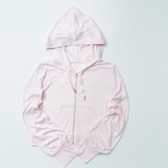 パーカー シロノサクラ 戯ちゃん。 UVカット ピンクのサムネイル
