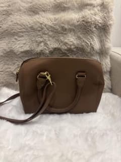 ユニクロ　2WAY ショルダーバッグ ブラウンのサムネイル
