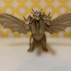 【美品】【ラスト1品】キングギドラ フィギュア ソフビのサムネイル