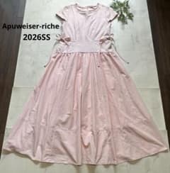 アプワイザーリッシェ ☆カットドッキングワンピース 美品 Apuweiser-riche カットドッキングワンピース 2026SS - メルカリ