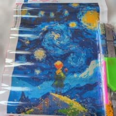 星空のダイヤモンドアートキット18色 30×40 - メルカリ