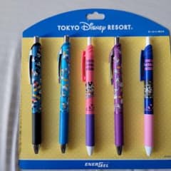 東京ディズニーリゾート エナージェル ボールペン 5本セットのサムネイル