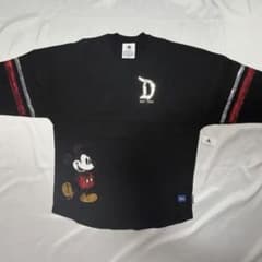 【新品】Disneyスピリットジャージ ミッキー ラインストーン ブラック 海外