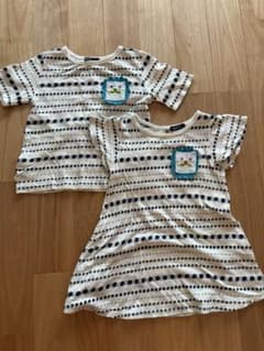 カルディア　ワンピースtシャツセット　男女双子のサムネイル