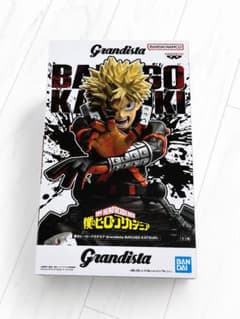 【新品】ヒロアカ 爆豪勝己 フィギュア ミニ色紙セット（積み木シリーズ）のサムネイル
