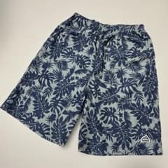 新品140撥水ハーフパンツ 短パン ボタニカル　アロハのサムネイル
