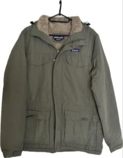 patagonia イスマスパーカ M カーキ フード取り外し可能