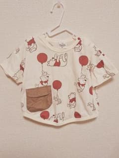 Disney Winnie the Pooh 半袖Tシャツ 80cmのサムネイル