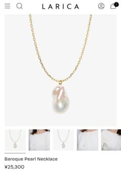 Larica Baroque Pearl Necklace - メルカリ