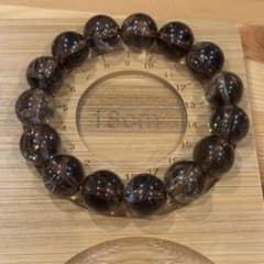 アイリススモーキークォーツ 天然石ブレスレット - メルカリ