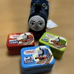 기킨 토마스 마스코트 캔 케이스 세트