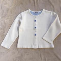 familiar 110 綿カーディガンのサムネイル