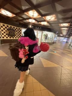 ディズニー チェシャ猫 マフラー ファンキャップのサムネイル