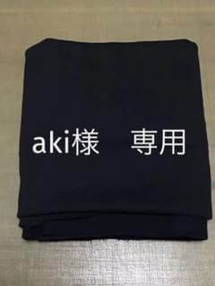 トレーナー生地　黒　ハギレのサムネイル