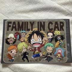 ワンピース FAMILY IN CAR ステッカーのサムネイル