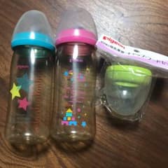 ピジョン母乳実感　哺乳瓶2本セット（キャップ付）のサムネイル