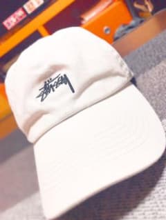 stussy ローキャップ ホワイトのサムネイル