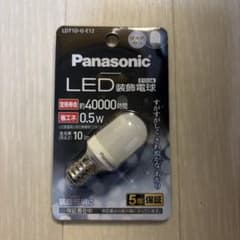 Panasonic LED装飾電球 LDT1D-G-E12