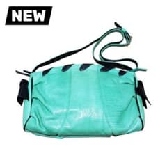 【24時間以内発送】Poche リザード型押し 2WAY ショルダーバッグ 緑のサムネイル