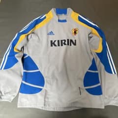 希少】00sアディダス 日本代表 トレーニングウェア ピステ KIRINロゴ