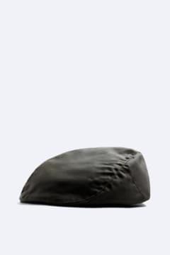ZARA ワックスエフェクト　ハンチングキャップのサムネイル