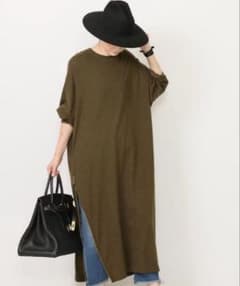 Deuxieme Classe別注 Americana サイドZIPワンピースのサムネイル