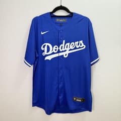 【新品】NIKE製 ドジャース レプリカユニフォーム MLB ロイヤルブルー Mのサムネイル