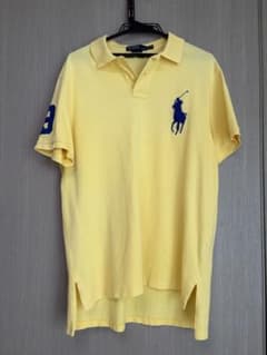 POLO RALPH LAUREN ポロシャツ イエロー XLのサムネイル