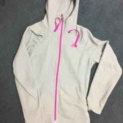 The north face グレーとピンクフリースのサムネイル