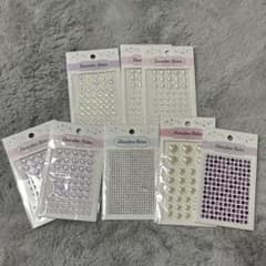 デコレーションシール ラインストーン まとめ売りのサムネイル