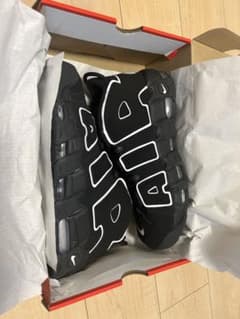 NIKE AIR MORE UPTEMPO BLACK/WHITE モアテンのサムネイル