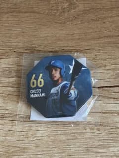 推しくじ 北海道日本ハムファイターズ 万波中正 缶バッジのサムネイル