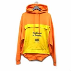 知ったかぴょん様専用　バレンシアガ　ダブルヘム プルオーバー パーカーのサムネイル
