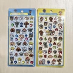 ボンボンドロップシール　パウ・パトロール　バッジ　フルーツ　《2種セット》のサムネイル