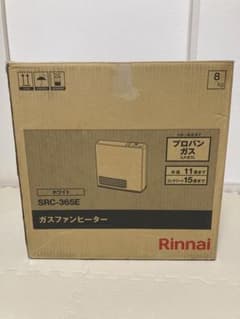Rinnai ガスファンヒーター SRC-365E ほぼ未使用　LPガス用のサムネイル
