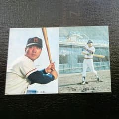 ★良品/カルビー/1973年/山本一義2枚セット★のサムネイル
