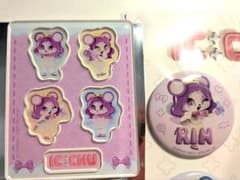IS:SUE IC:CHU 缶バッチ フレークシール 会田凛 - メルカリ