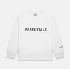 ［早い者勝ち］ESSENTIALS クルーネックスウェット ホワイトのサムネイル
