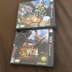モンスターハンター 4&4Gセット☆のサムネイル
