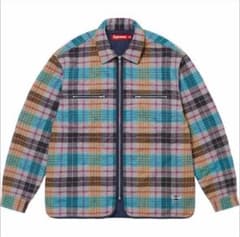 Supreme Quilted Flannel ZipUp ShirtMulti - メルカリ