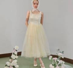 あ*す様 トリートユアセルフ　バレリーナコルセットチュールロングワンピース あ*す様 トリートユアセルフ バレリーナコルセットチュールロング