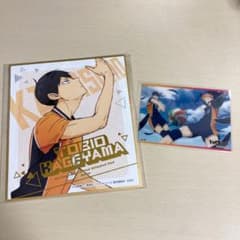 ハイキュー 影山飛雄 色紙 クリアカード セットのサムネイル