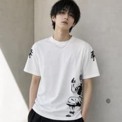 鬼滅の刃 猗窩座Tシャツ　Sサイズ　アニメキャラクター