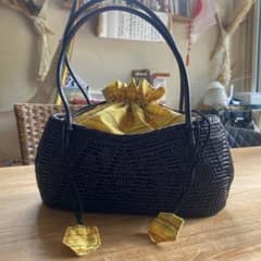 ゆきさま　専用　アタ製　カゴバツグのサムネイル