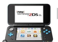[即購入可]new Nintendo 2DS LL ブラック/ブルーのサムネイル