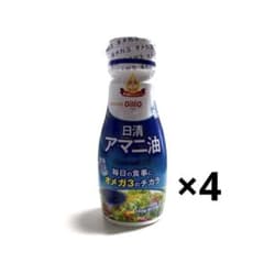 日清オイリオ オメガ3 アマニ油 145g × 4本セット - メルカリ