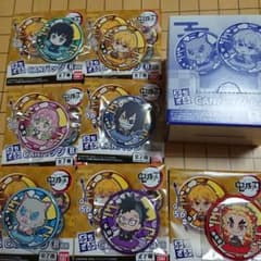 鬼滅の刃 ぷちざぶ CANバッジB 全7種のサムネイル