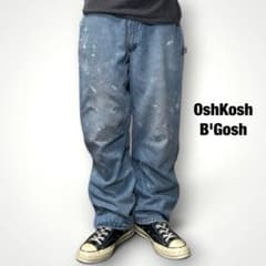 60s OshKosh B'Gosh ビンテージデニムペインターパンツ ペンキ - メルカリ
