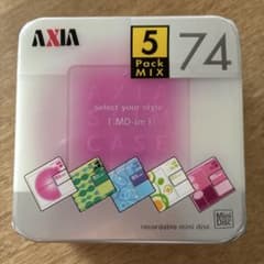 MD 録音用 74分 5パック 富士フィルム AXIAのサムネイル