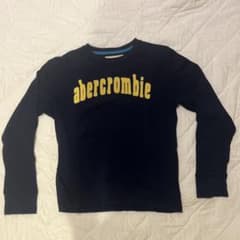 Abercrombie 長袖カットソー ネイビー Mサイズのサムネイル